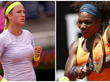Williams y Azarenka ni se despeinan
