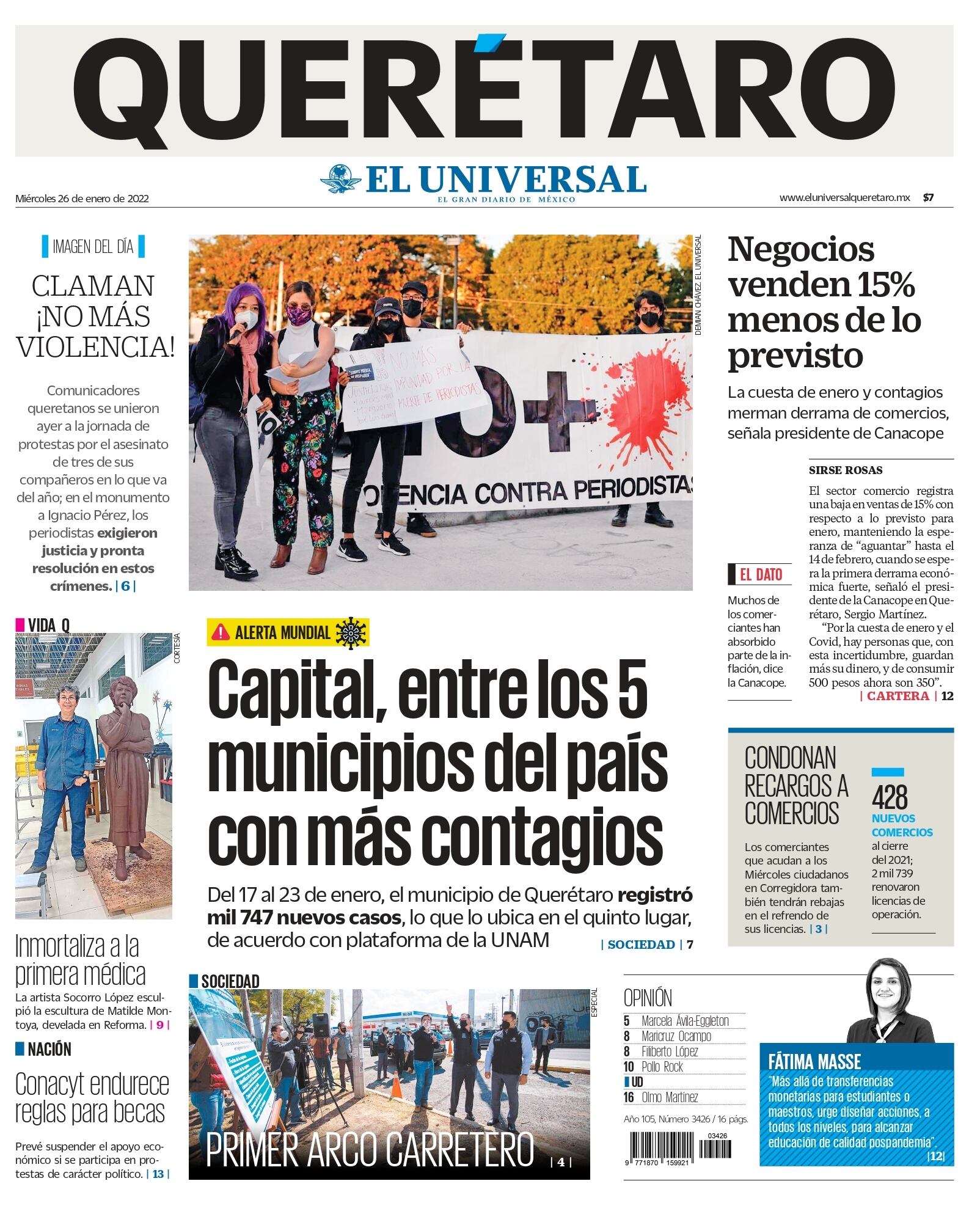 Portada 26 de enero de 2022