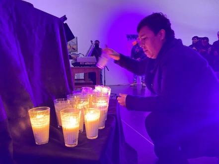 Entre música y aplausos, claman justicia para Francisco Muñoz