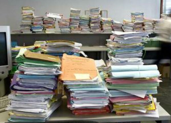 Rebasada la capacidad del archivo Judicial 