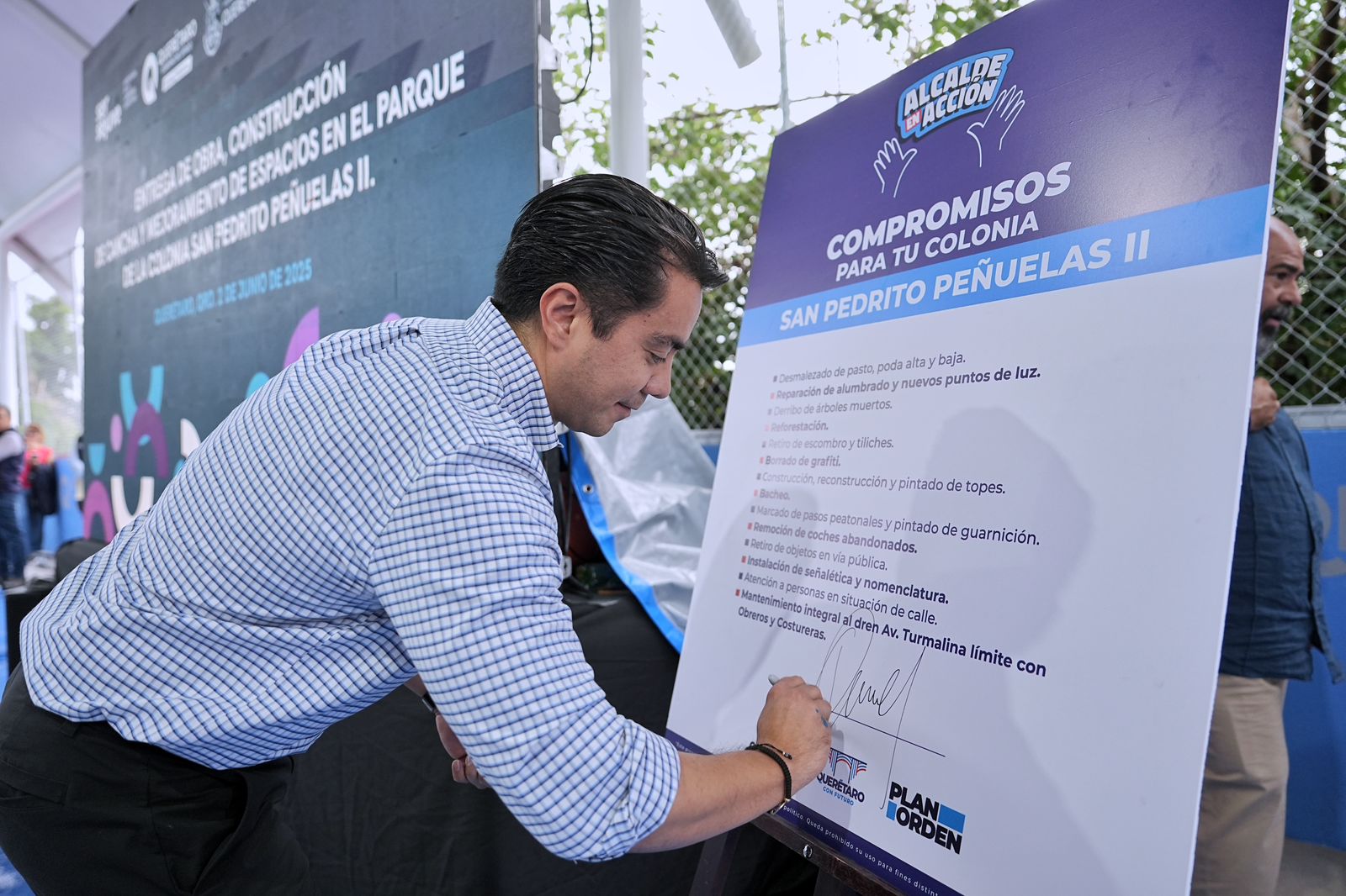 Inician trabajos de intervención integral en San Pedrito Peñuelas con el programa “Alcalde en Acción”