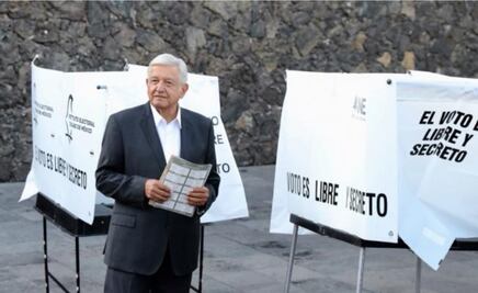 Estoy muy bien y de buenas: AMLO