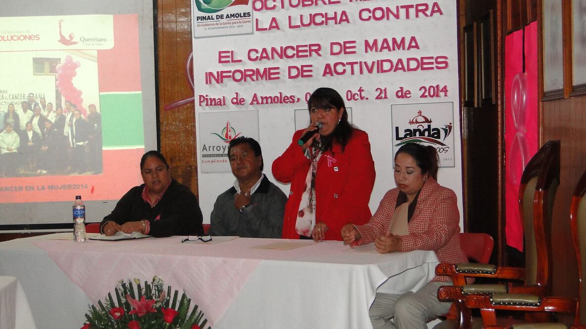 Informan sobre cáncer en la  Sierra   