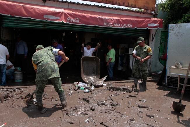 Afectados 60 negocios por lluvias: Sedesu