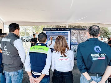 Supervisan rehabilitación de la avenida Candiles, en Corregidora
