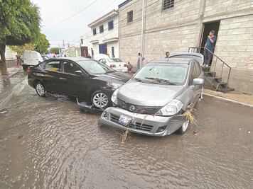 Suben 20% accidentes vehiculares por lluvias