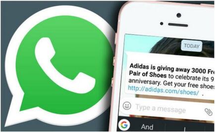Adidas gratis en WhatsApp, la nueva estafa