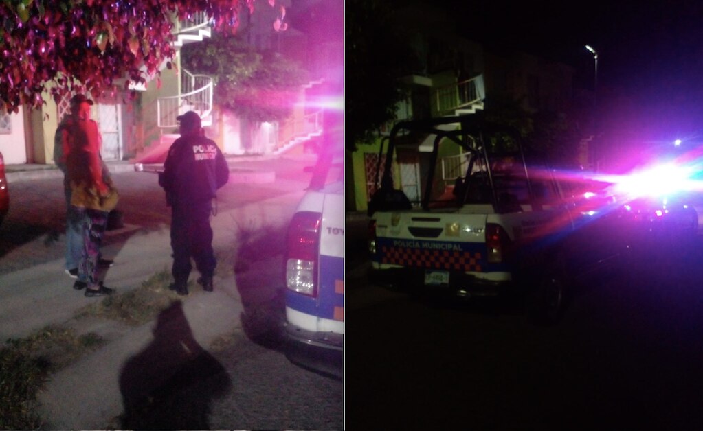 Mujer planeaba lanzarse a la carretera 57; policías municipales la pusieron a salvo 