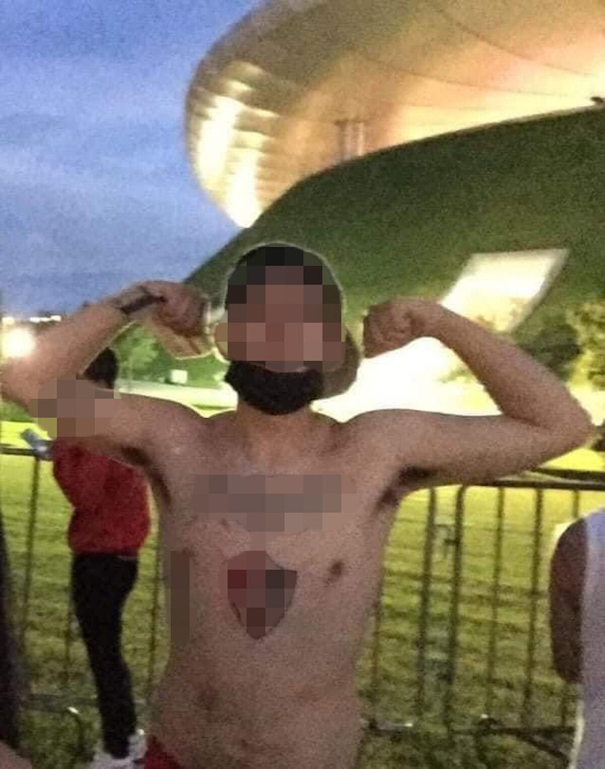 "El Razor", aficionado al Atlas, es el único hospitalizado en Querétaro