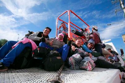 “En la frontera ya Dios dirá”, dicen migrantes 