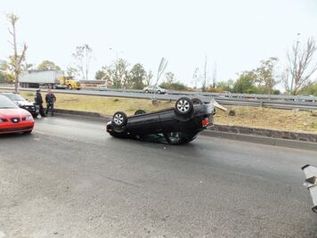 Tres accidentes en una hora