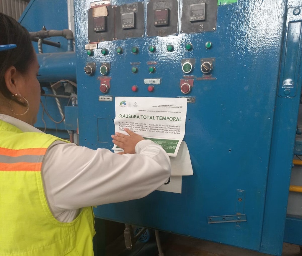 Clausuran 7 empresas por mal manejo de residuos