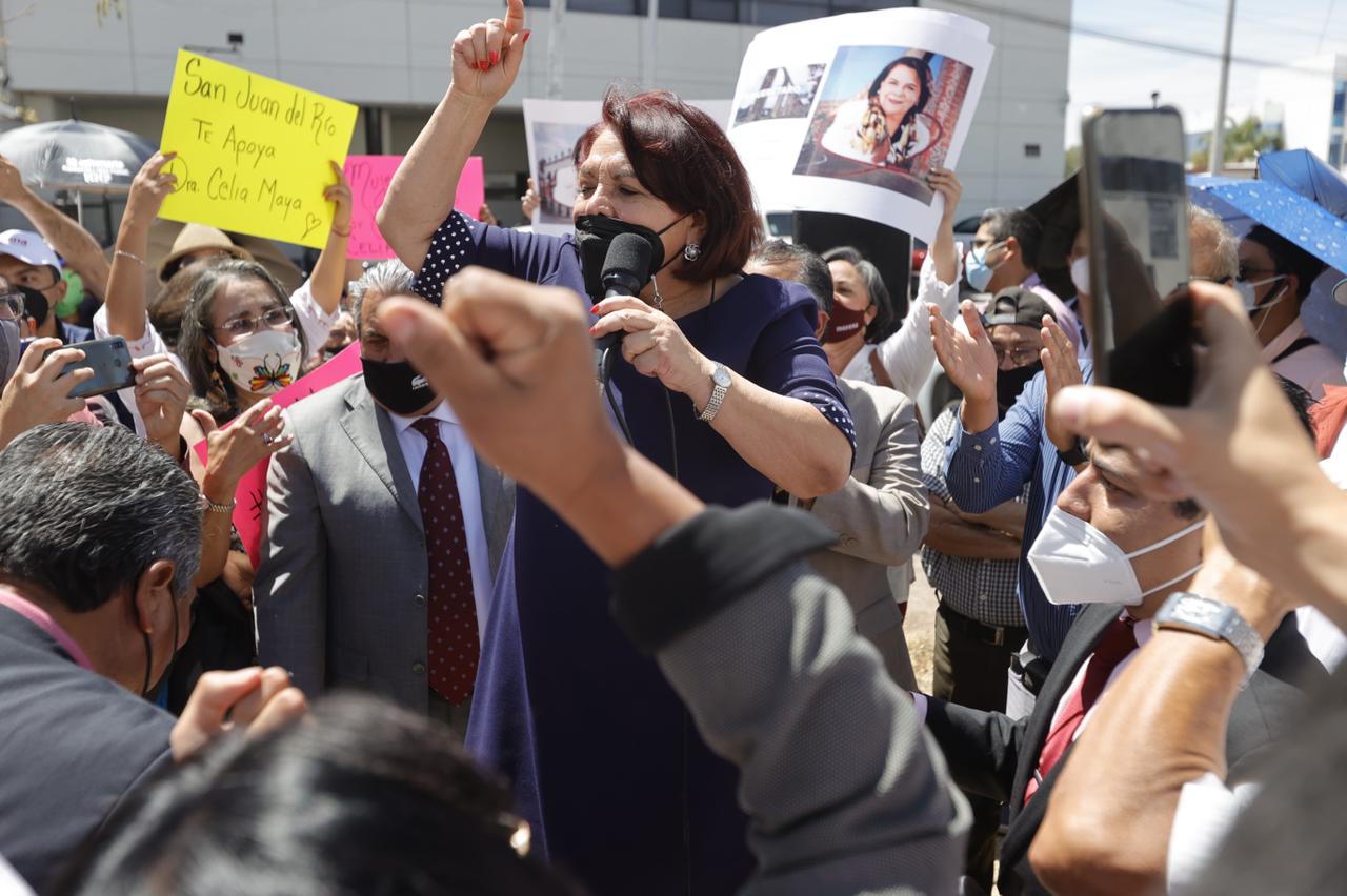 Al igual que el PRI, Celia Maya planea arrancar campaña en Plaza de Armas