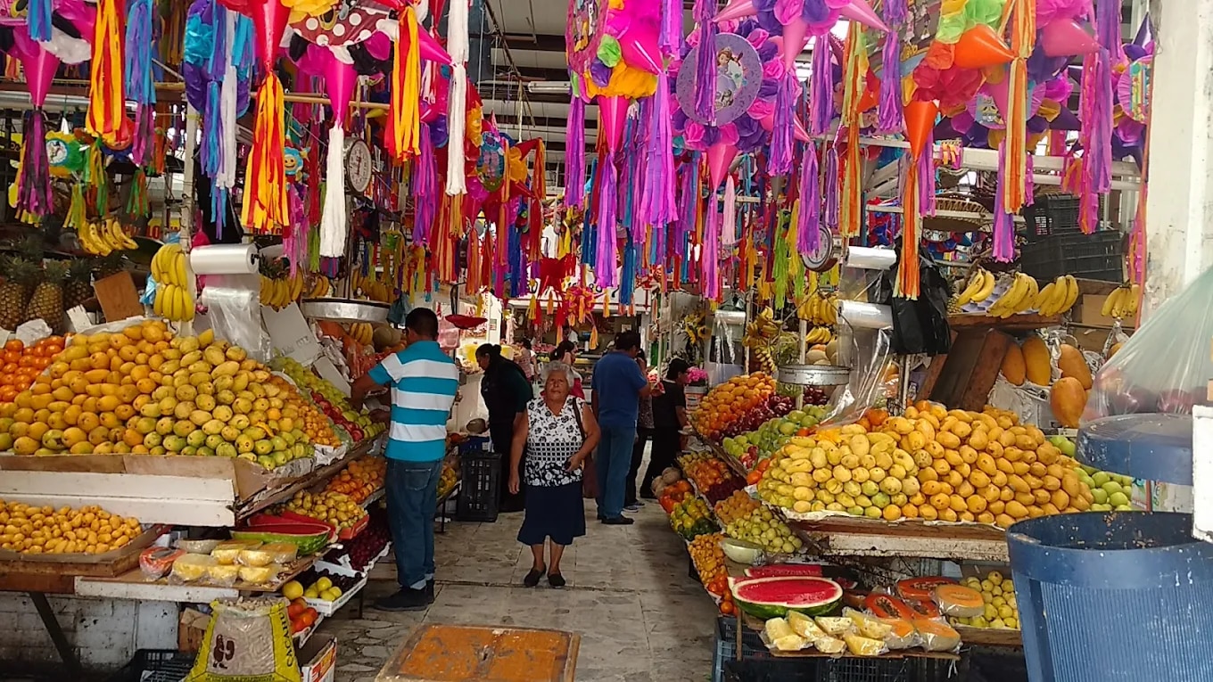 Mercado Benito Juárez. Foto: Juan Enrique Rivera