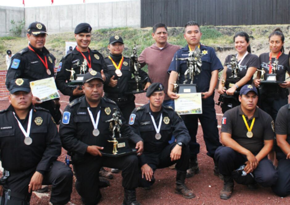 Triunfa SSPM en Concurso de Tiro