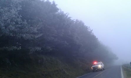 Reportan temperatura de cuatro grados bajo cero en Landa de Matamoros