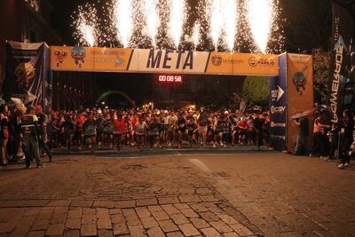 Espíritu deportivo ilumina la ciudad