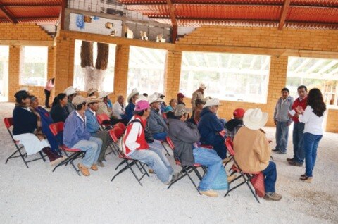 Capacitan a  ejidatarios de Pinal