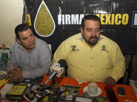 Reúne PRD 9 mil firmas