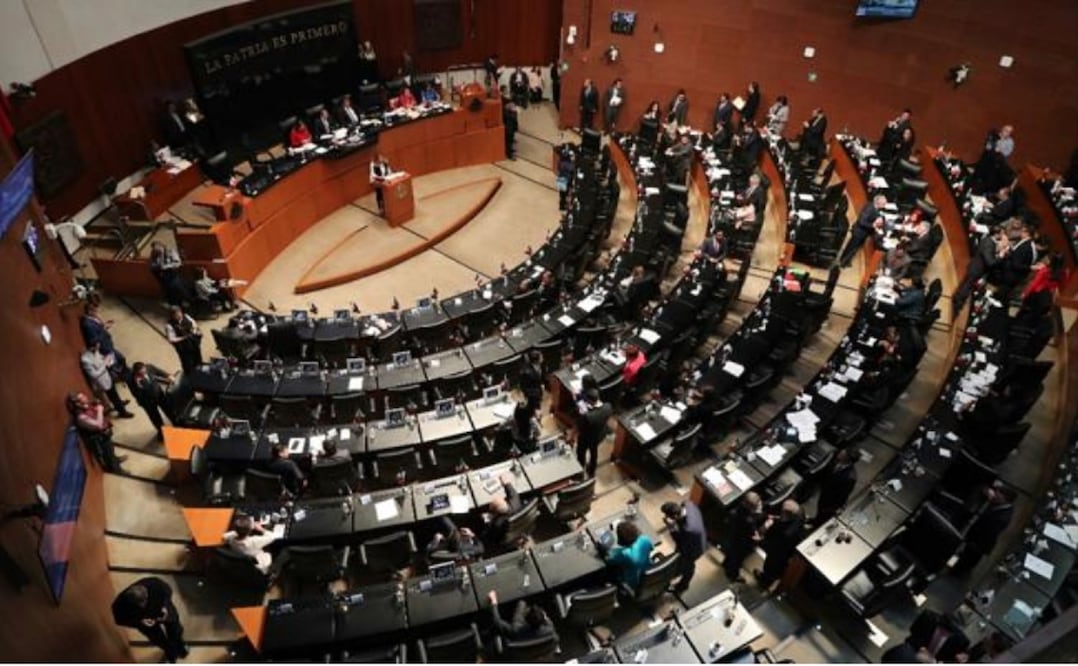 Senado de la República. Foto: Archivo/EL UNIVERSAL