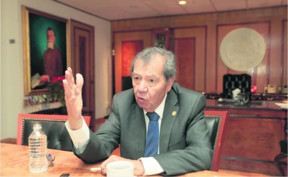 Tenemos la obligación constitucional de aprobar el Plan Nacional de Desarrollo: Muñoz Ledo