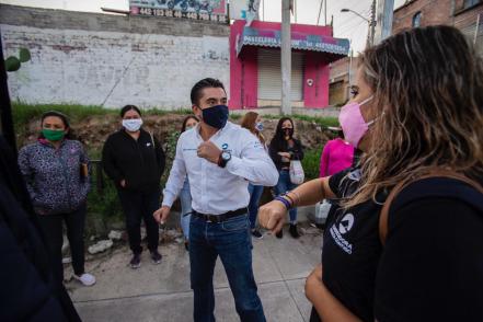 ¡Súbale, súbale!, con el alcalde de Corregidora