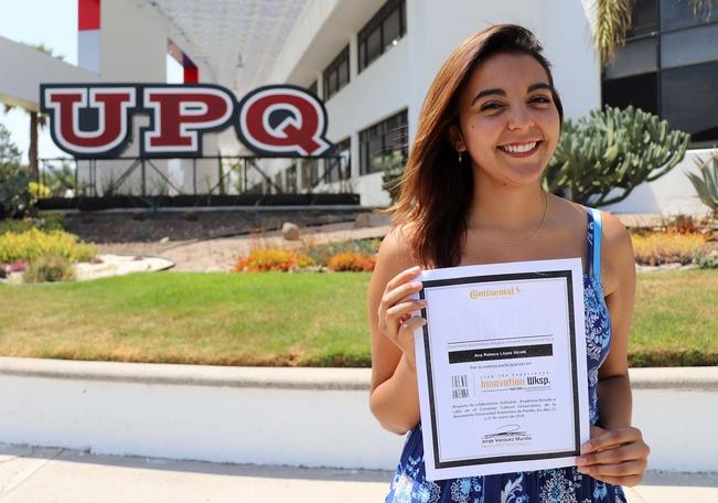 Estudiante de la UPQ gana concurso de innovación automotriz