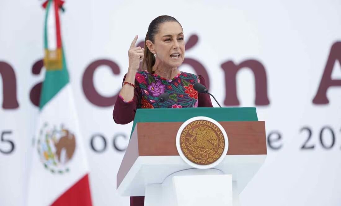 "Quien robe y traicione al pueblo, enfrentará la justicia", advierte Sheinbaum a un año de su gobierno; "no les voy a fallar", afirma