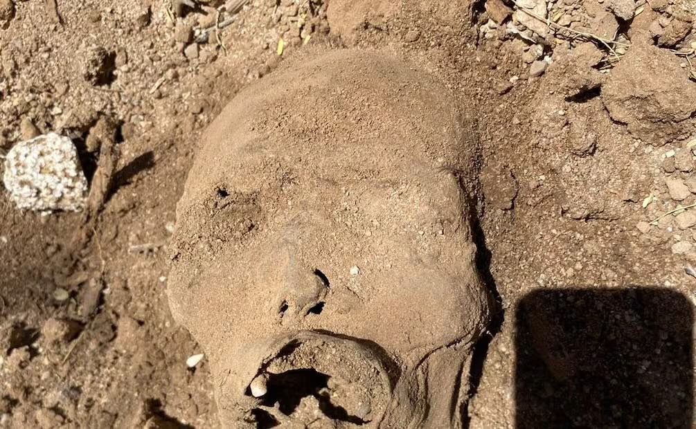 Hallan dos cuerpos sepultados en fosas clandestinas en Hermosillo (10/05/2025). Foto: Madres Buscadoras de Sonora