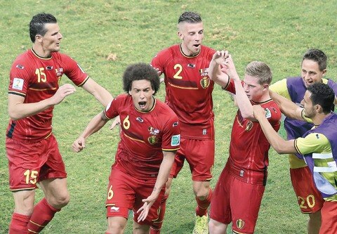 Bélgica se impone en prórroga de infarto 