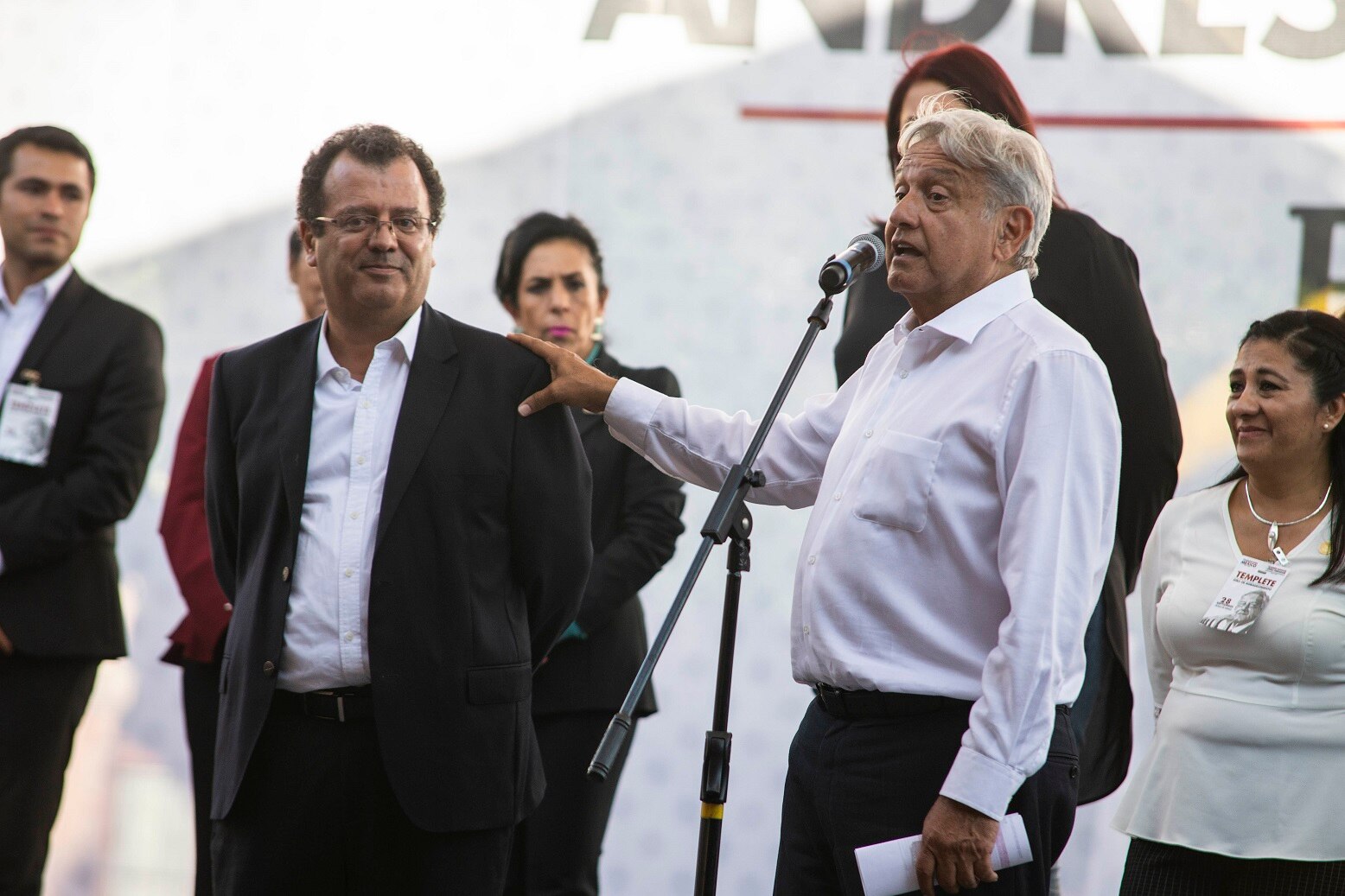 Los hombres y mujeres de López Obrador