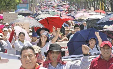 Maestros de la CNTE bloquean de manera intermitente accesos en Chiapas