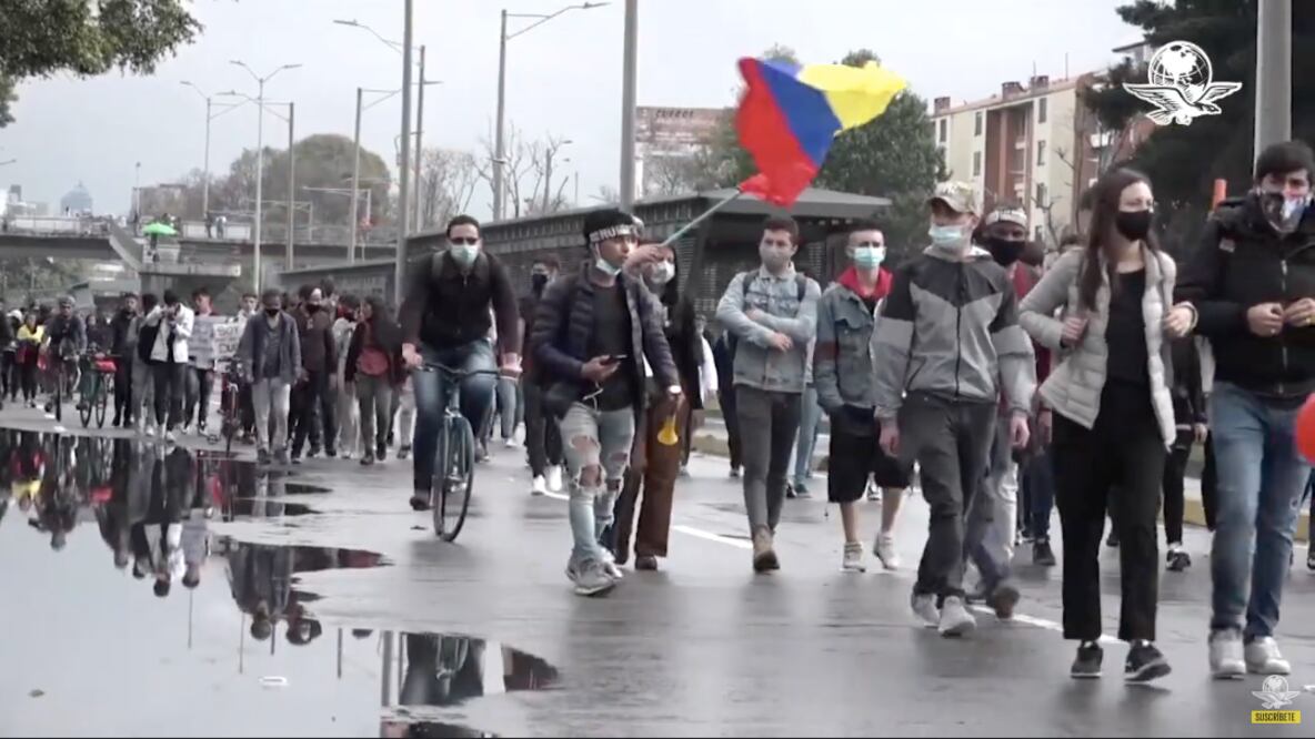 Protestas en Colombia: los videos más impactantes durante los enfrentamientos