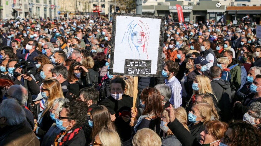 Este fue el plan para decapitar a un profesor en Francia por mostrar caricaturas de Mahoma