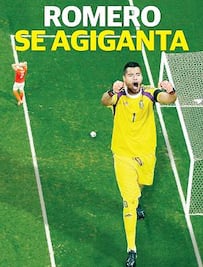 Romero se agiganta en penales