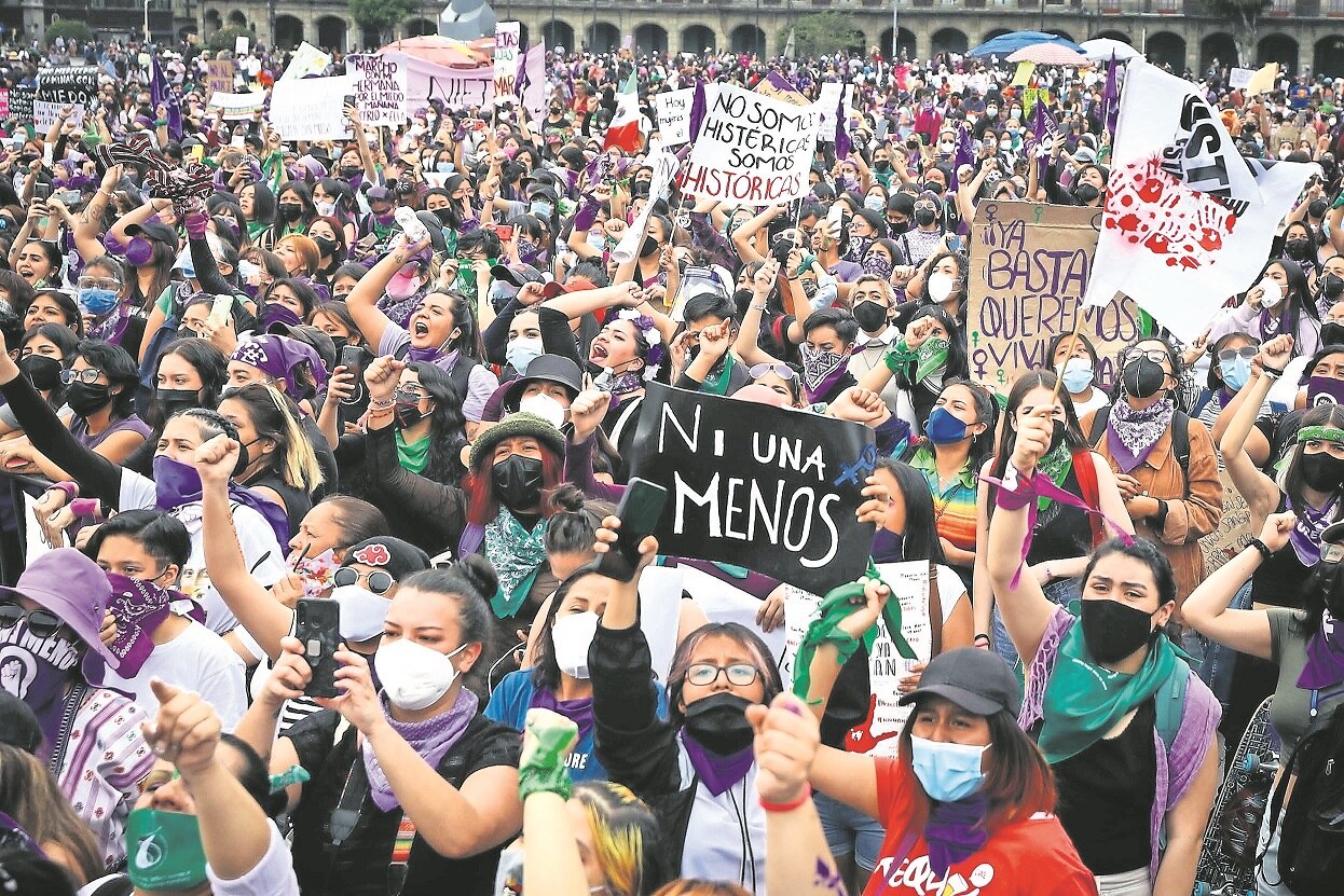 Ser mujer no es sinónimo de violencia