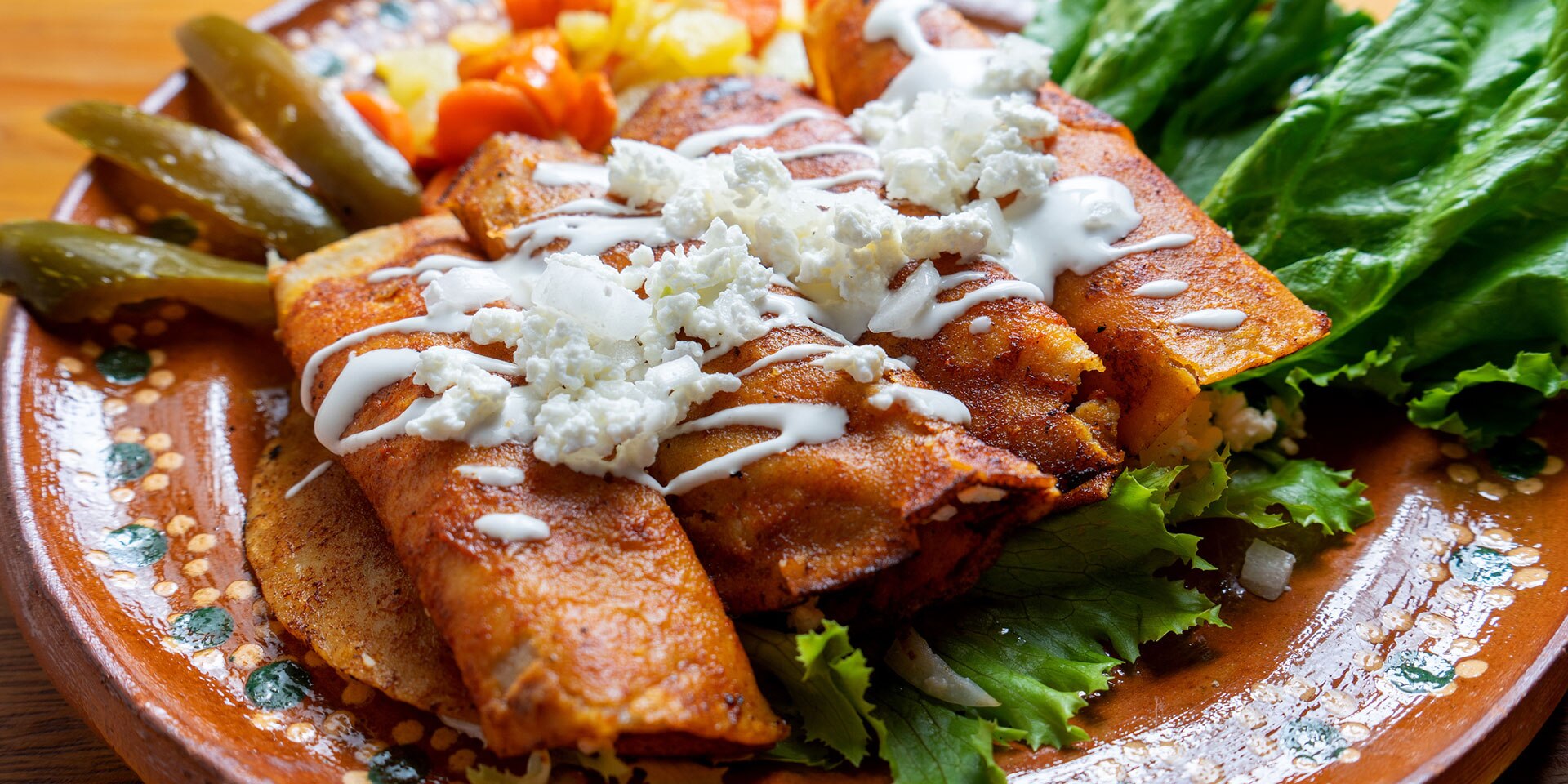 Enchiladas de Querétaro. Foto: Asociación Queretana de Hoteleros A.C.