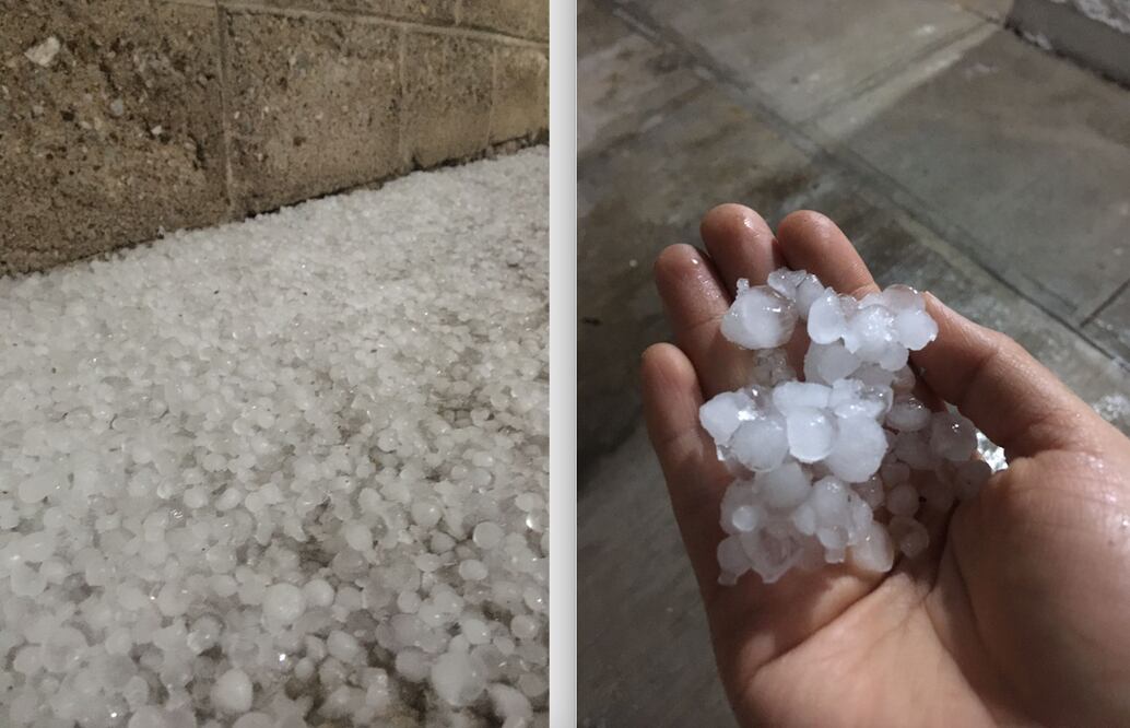 Granizo cubre de blanco Querétaro; autoridades no reportan afectaciones