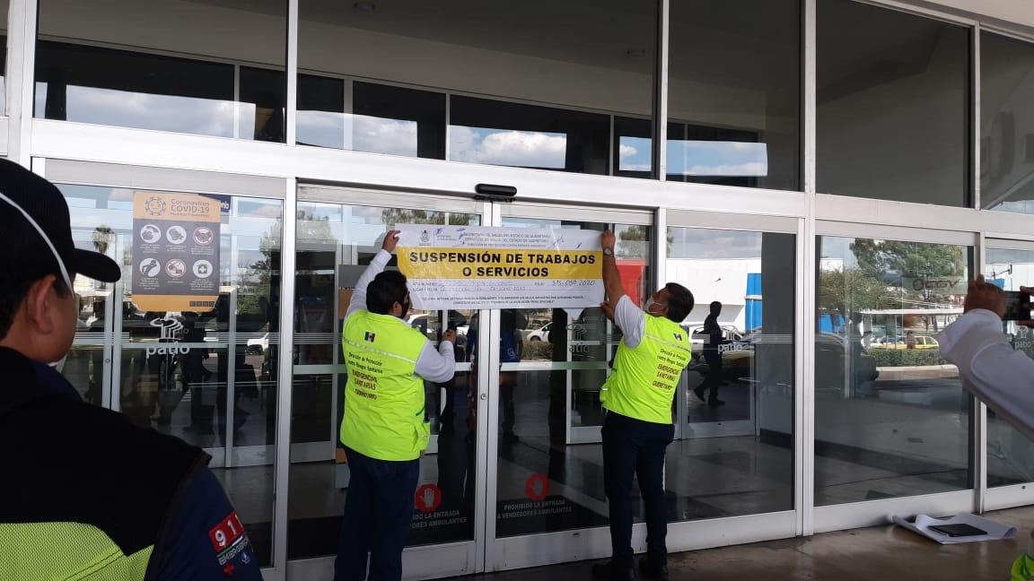 Suspenden Plaza Patio, "Sendero", por desacatar medidas de prevención del Covid-19