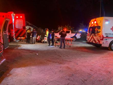 Accidente carretero deja dos lesionados de gravedad en San Juan del Río