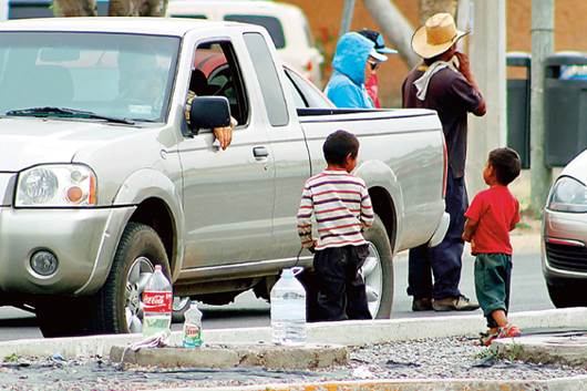Existen 633 niños en situación de calle