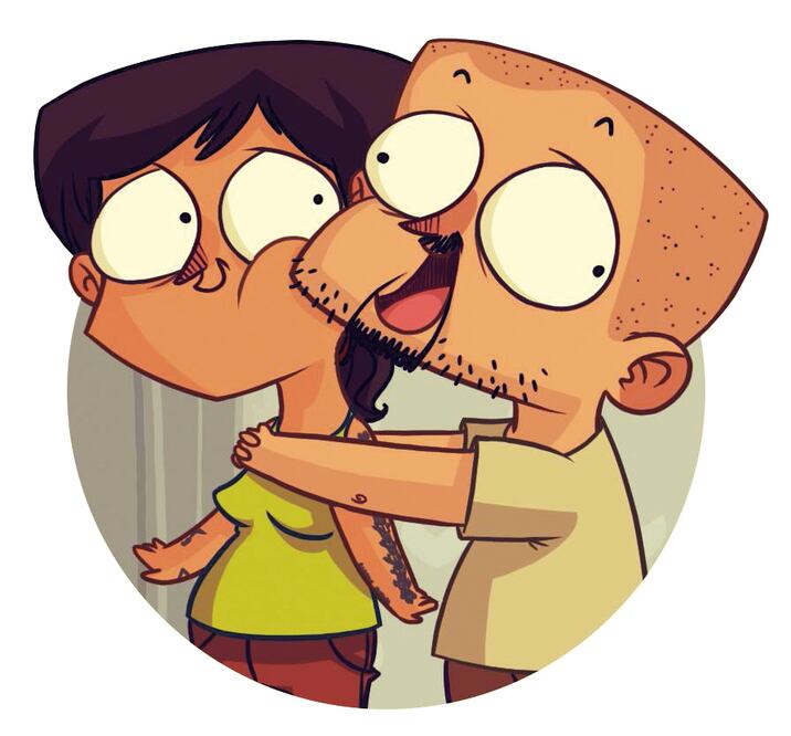 Ilustran la vida en pareja