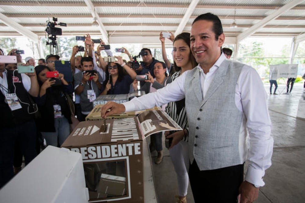 Francisco Domínguez dijo que los gobernadores panistas analizarán los resultados de las elecciones. / Foto: Demian Chávez
