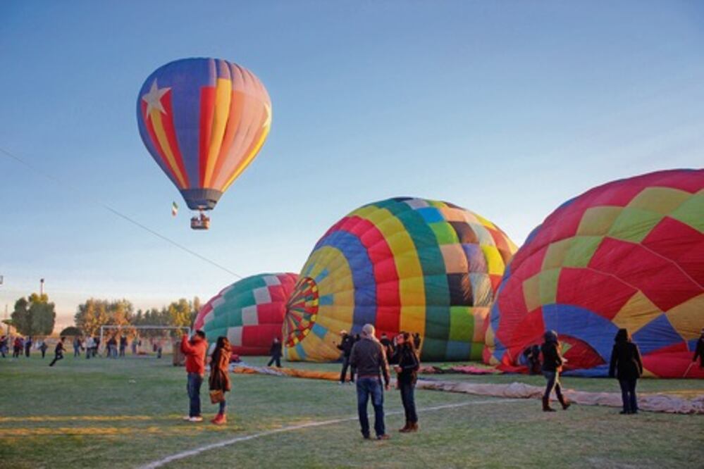 Concluye festival de globos aerostáticos 