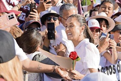 "Mujeres vivirán libres de violencia", promete Claudia Sheinbaum