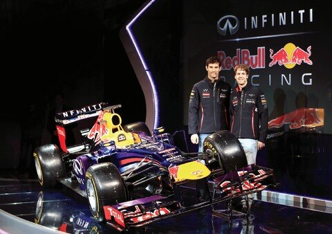 Presentan el nuevo juguete de Vettel