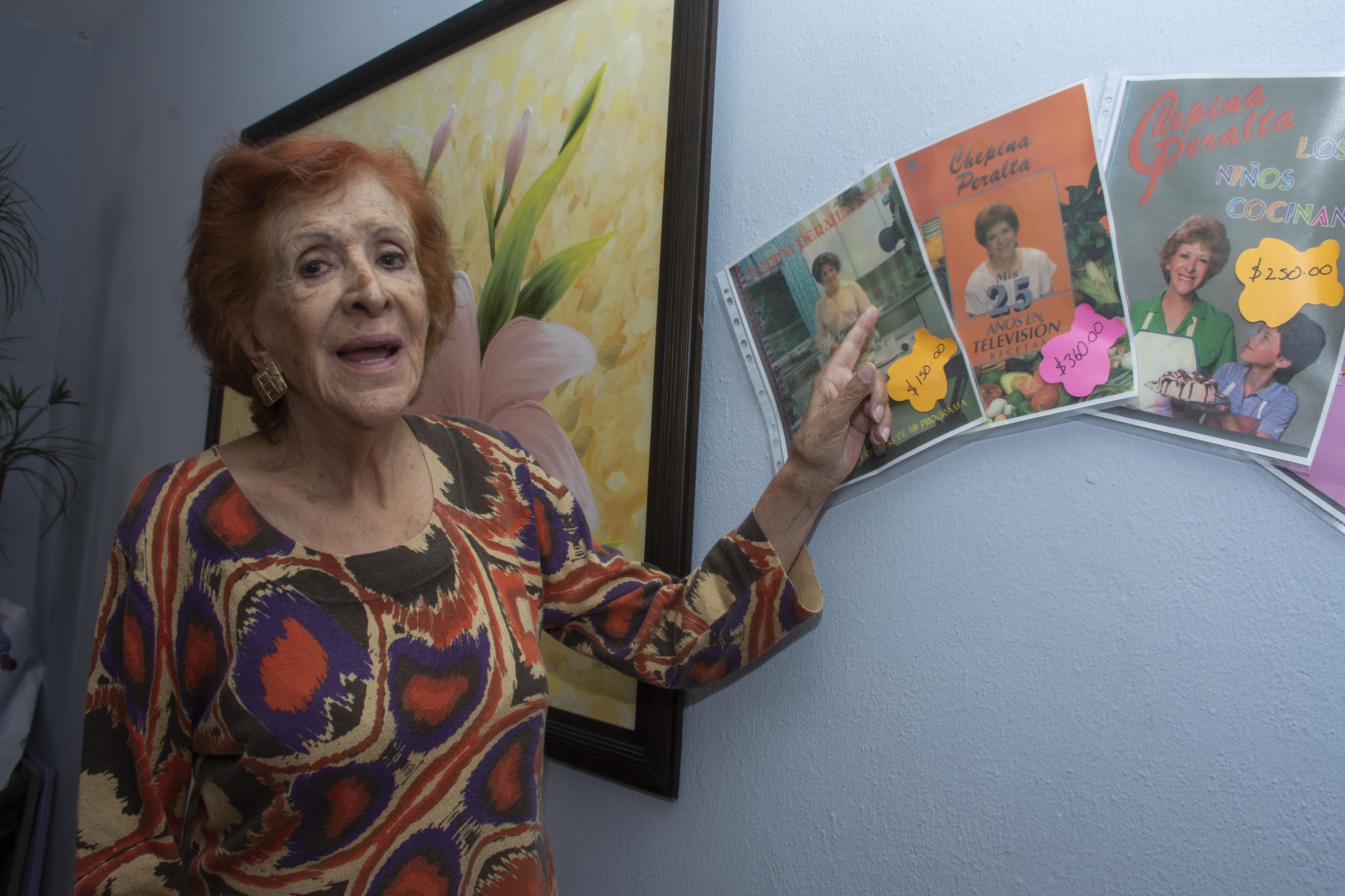 Chepina Peralta, pionera de la cocina en televisión