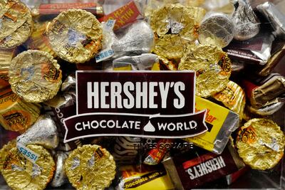 Hershey gana mercado con chocolate