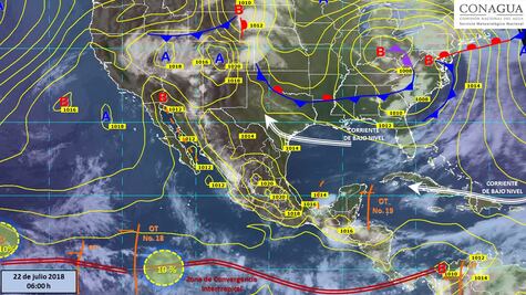 Temporal de lluvias se mantiene en el país por una nueva onda tropical