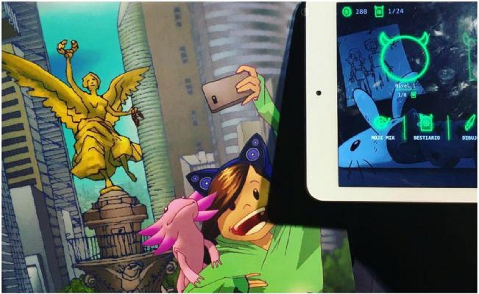 3 niveles y 24 monstruos tendrá que vencer Chuka a través de la asertividad